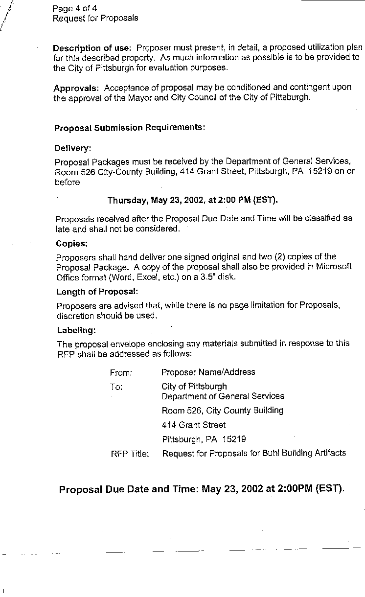 Foundation proposal cover letter